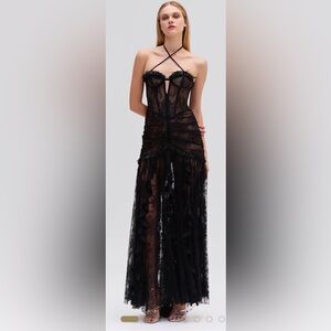 PatBo GOSSAMER CORSET DRESS (RUNWAY)